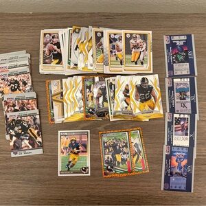 Pittsburgh Steelers Football Cards Lot